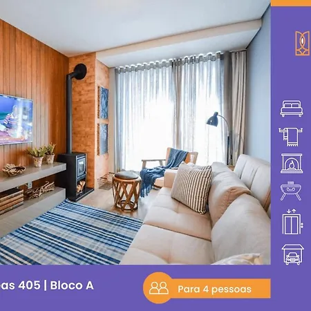 Rosa Edificio Orquideas Apartment Gramado Exterior photo